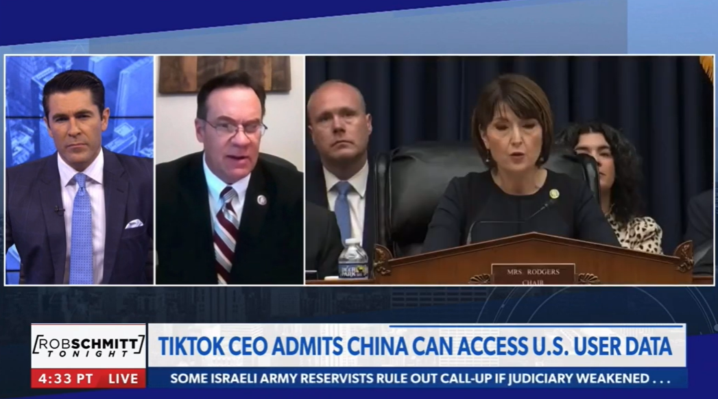 Interview with Newsmax’s Rob Schmitt