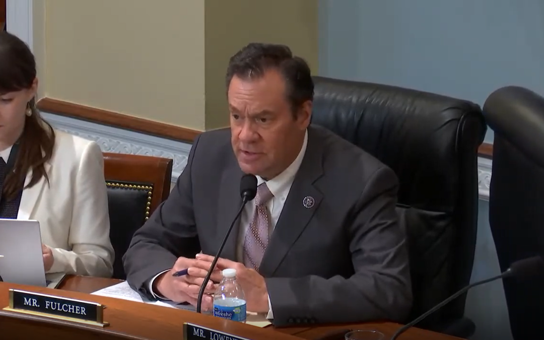 Fulcher Votes to Support Servicemembers and Restore American Deterrence