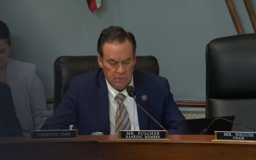 Idaho’s Russ Fulcher Endorses Jim Jordan for Speaker of the House