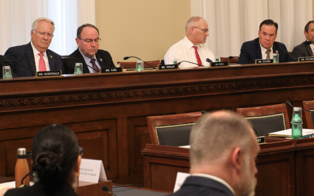 Fulcher Speaks to Veterans Bills in Resources Committee – Need For Local Control Of Federal Lands