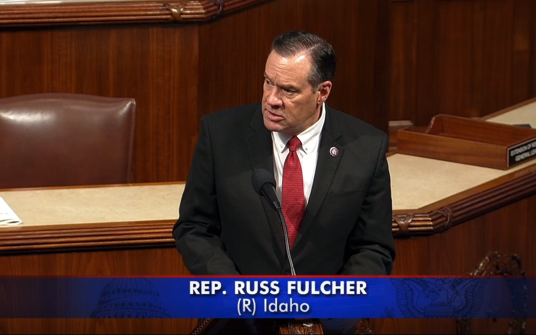 Fulcher Honors Fallen Idaho Firefighters on House Floor