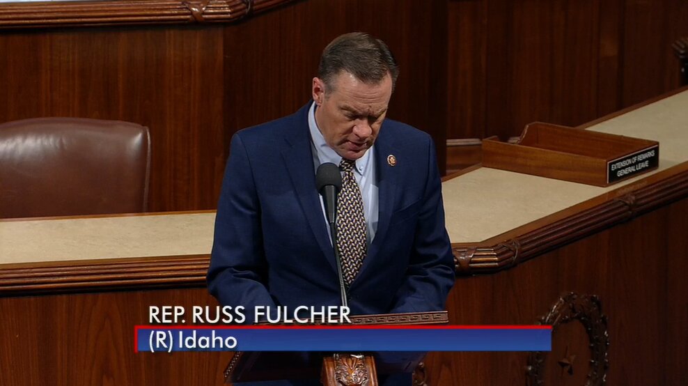 Rep. Russ Fulcher Speaks in Support of the Never Again Education Act