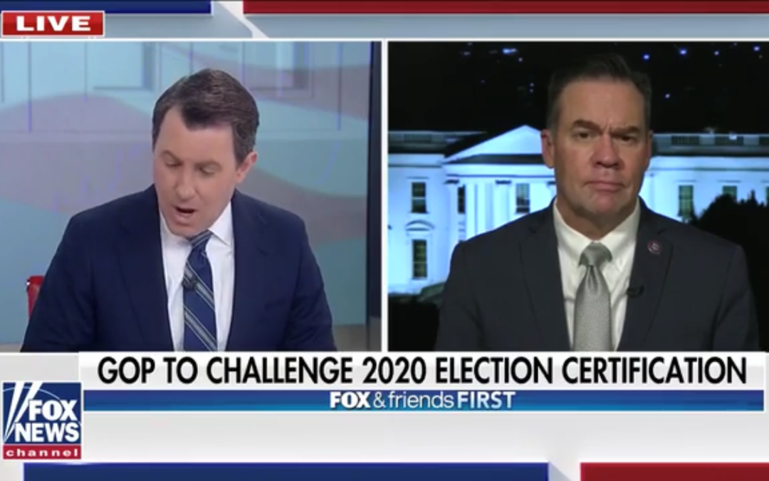 Fox & Friends First: Congressman Fulcher Discusses Electoral College Objections