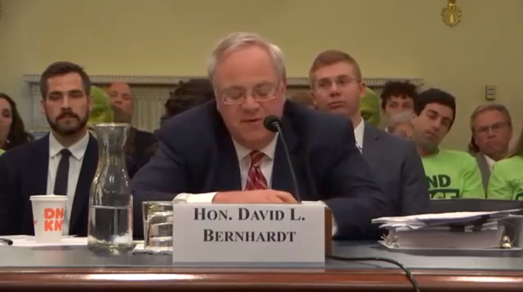 Rep. Fulcher Discusses Land Management with Secretary Bernhardt